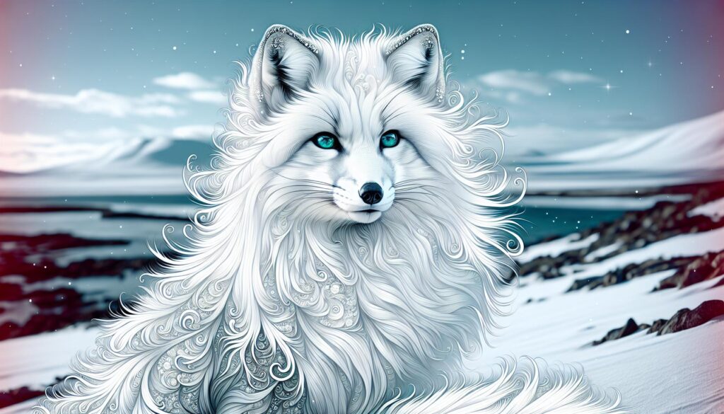 anime:63qhwe1ev8a= arctic fox